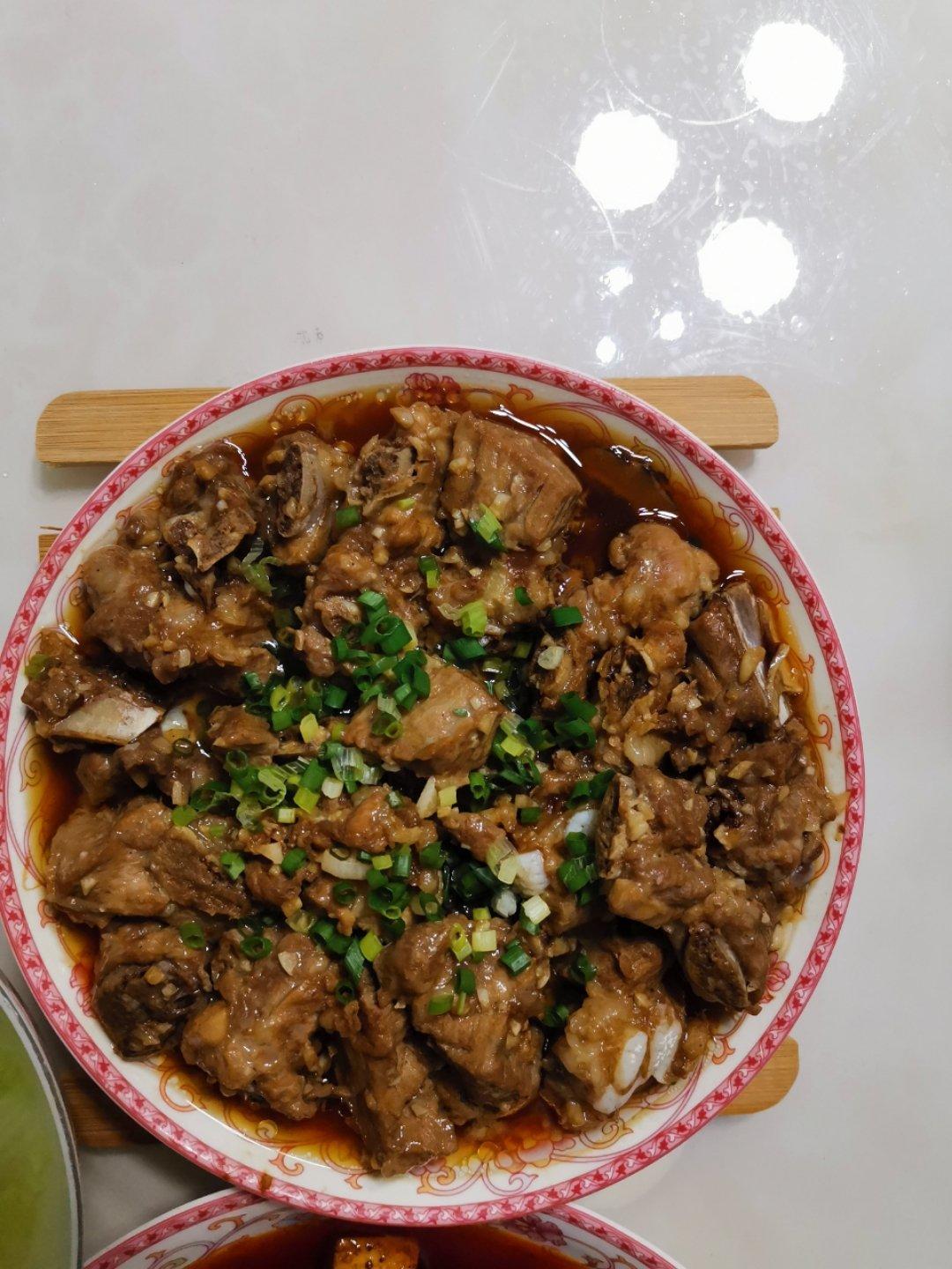 香菇蒸排骨