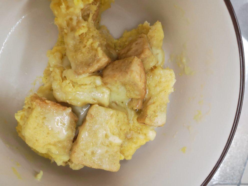 两分钟微波炉懒人蛋奶吐司布丁蛋糕（免打发）☞伪海盐芝士蛋糕☜