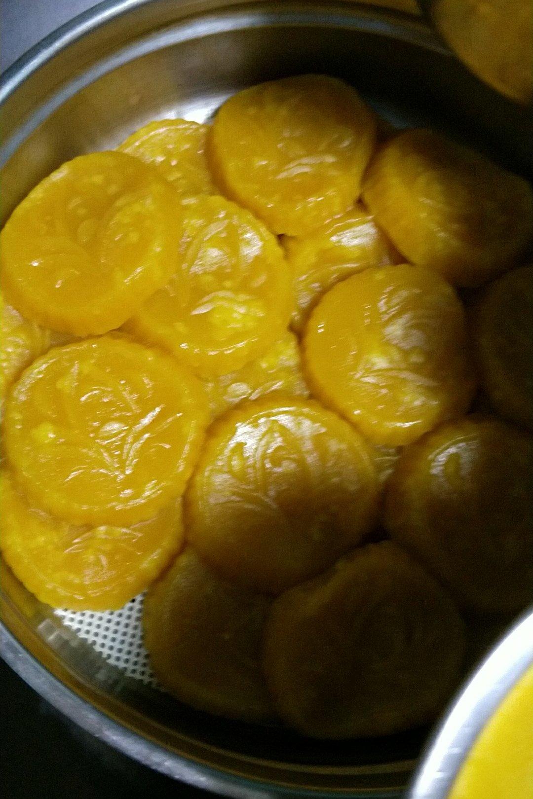 火炎炎做的家乡风味南瓜饼粘米粉蒸制版