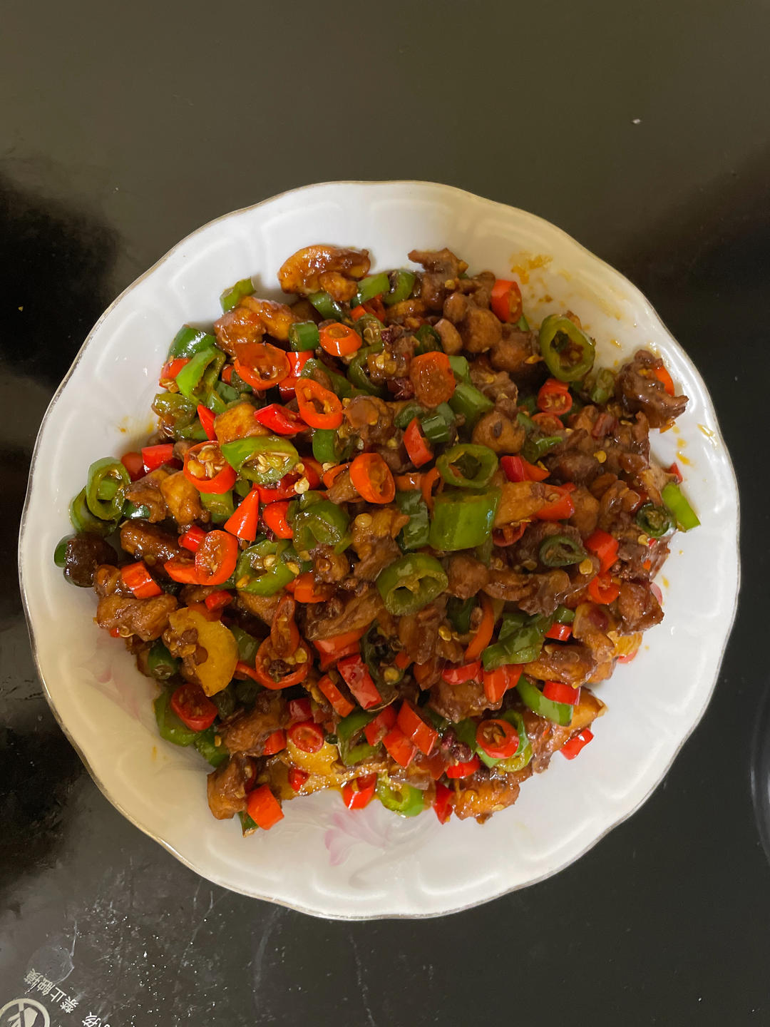 尖椒兔丁（鸡丁）