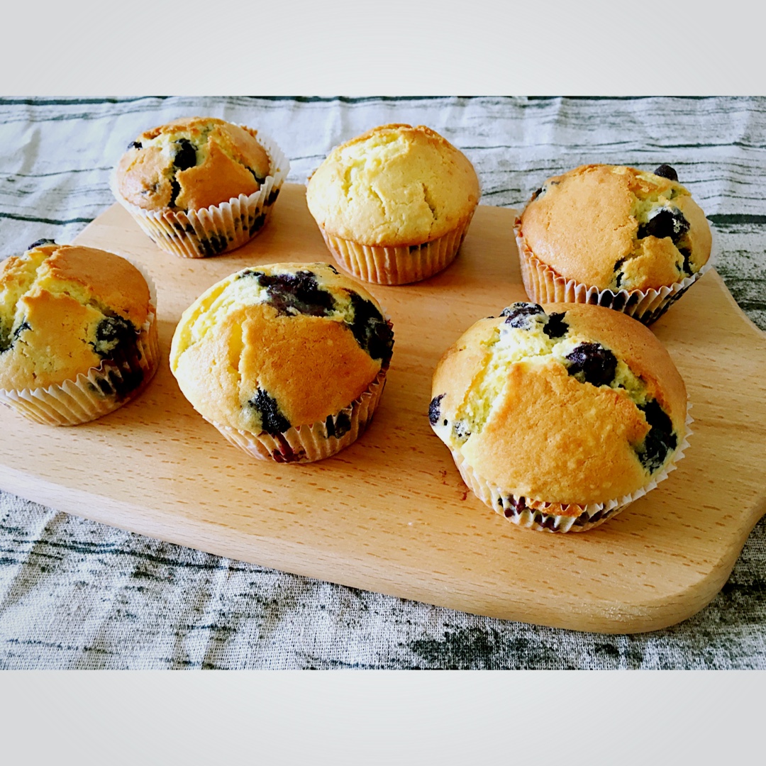 蓝莓酸奶油马芬