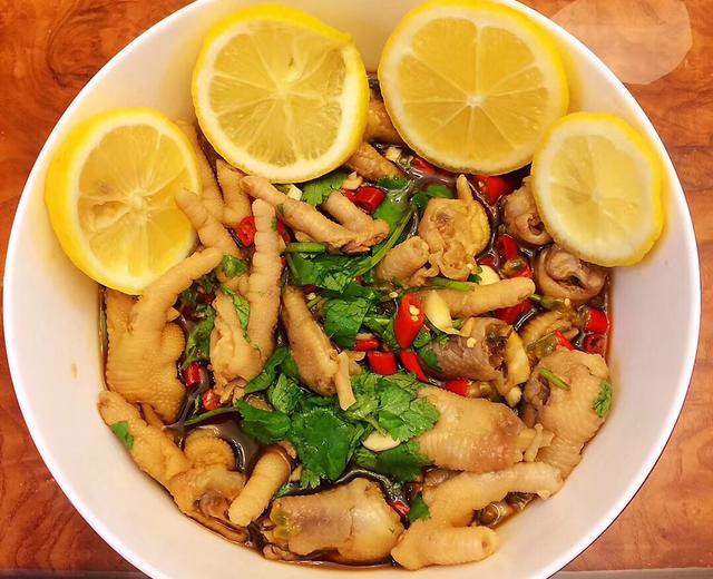 柠檬百香果凤爪的做法