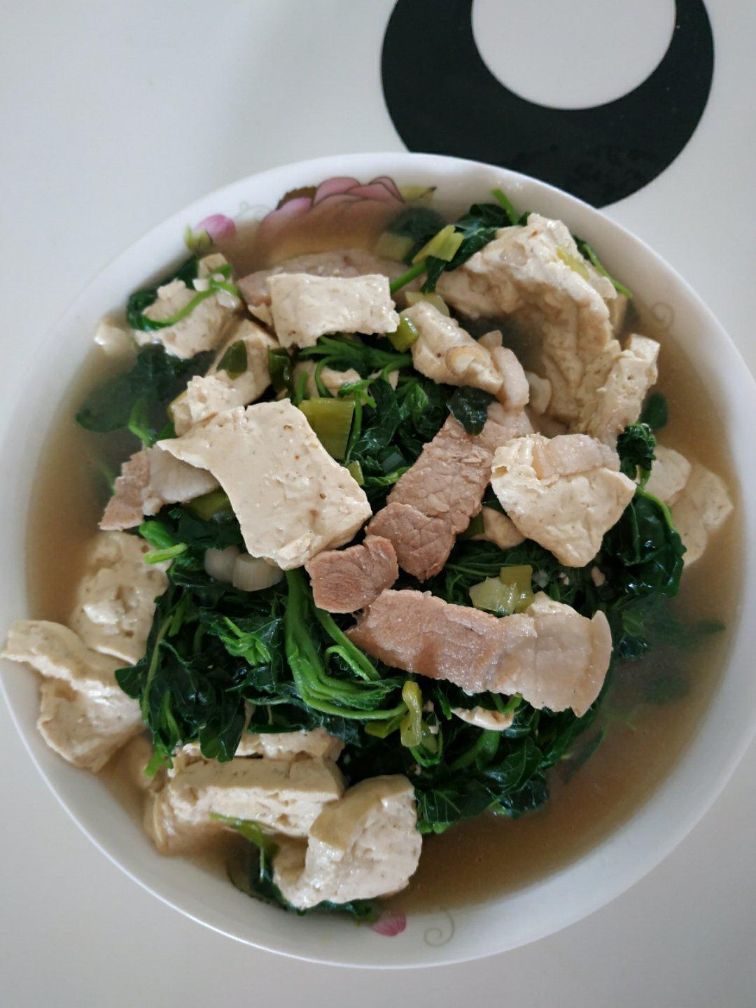 苋菜豆腐汤