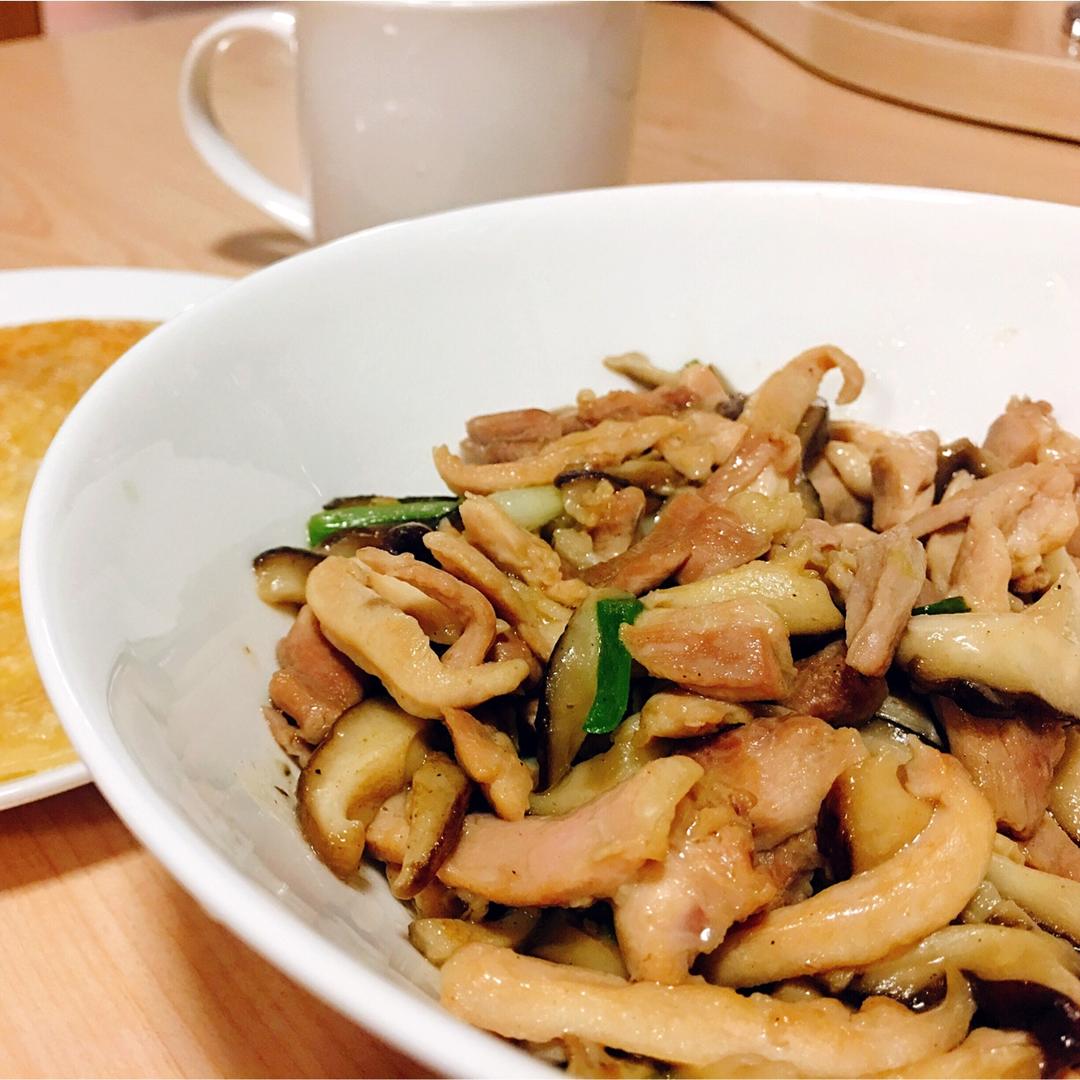 蘑菇滑鸡（香菇滑鸡）