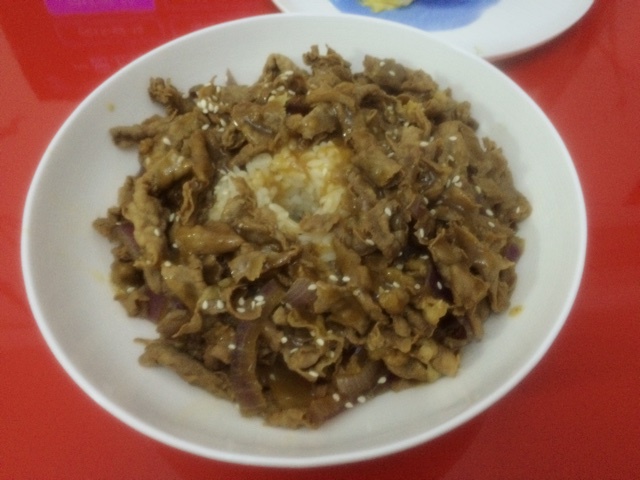 肥牛盖饭