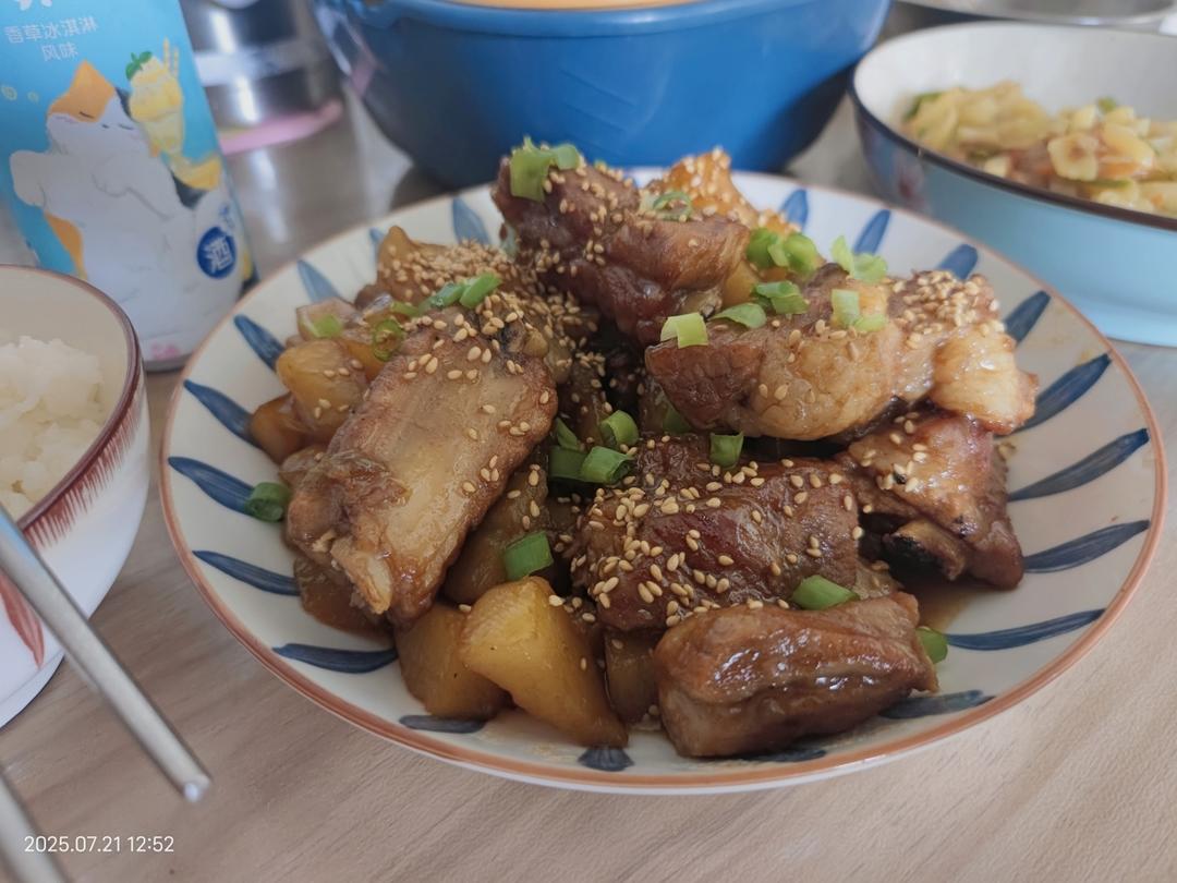 卡卡爸·极简｜无油·酱排骨