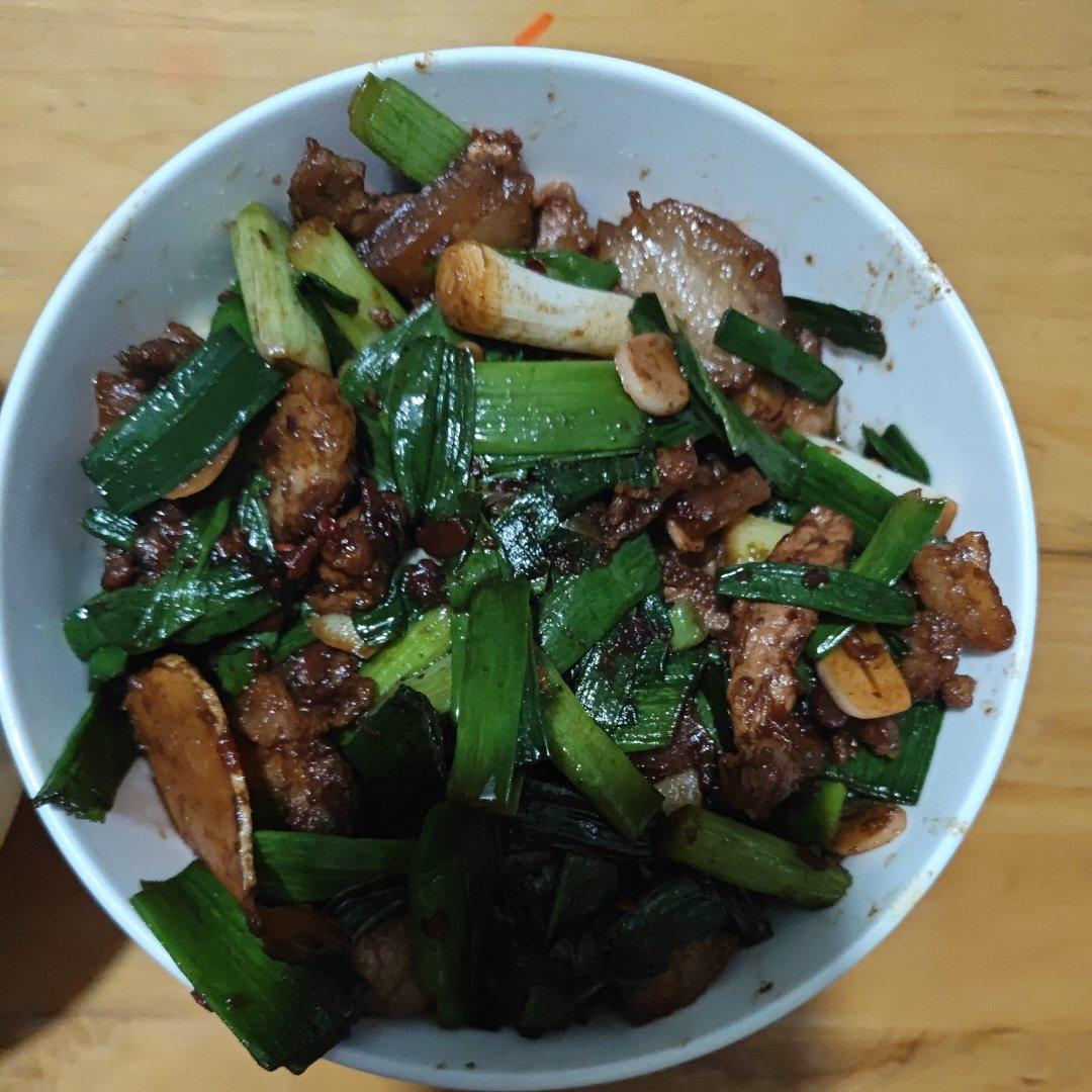 蒜苗回锅肉——经典川菜