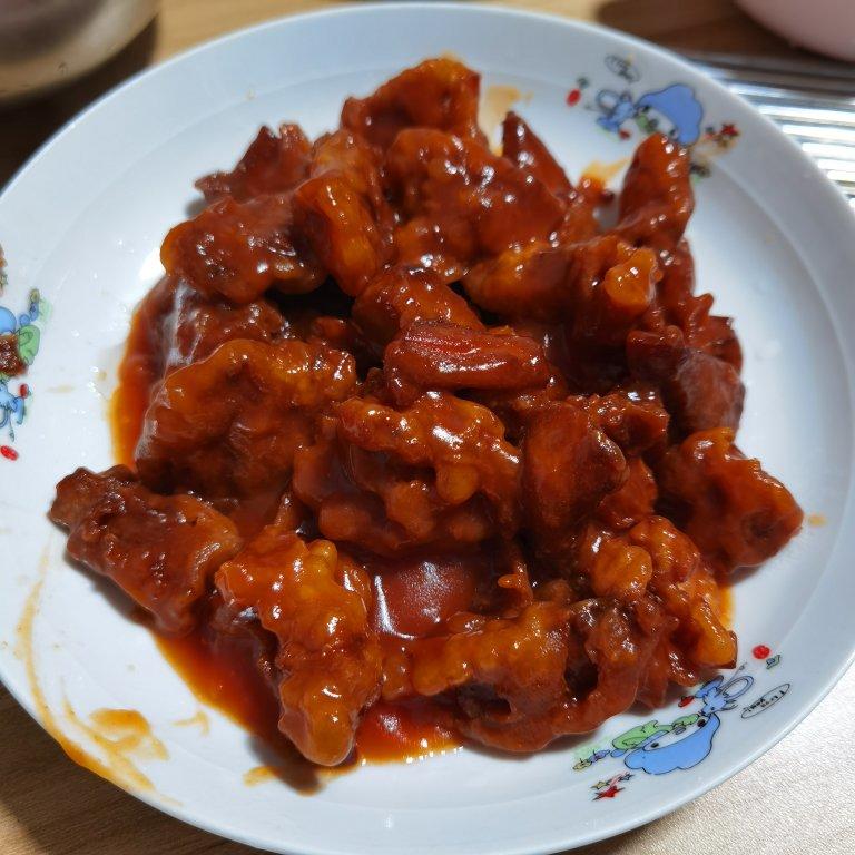 糖醋里脊 超嫩鸡胸肉版