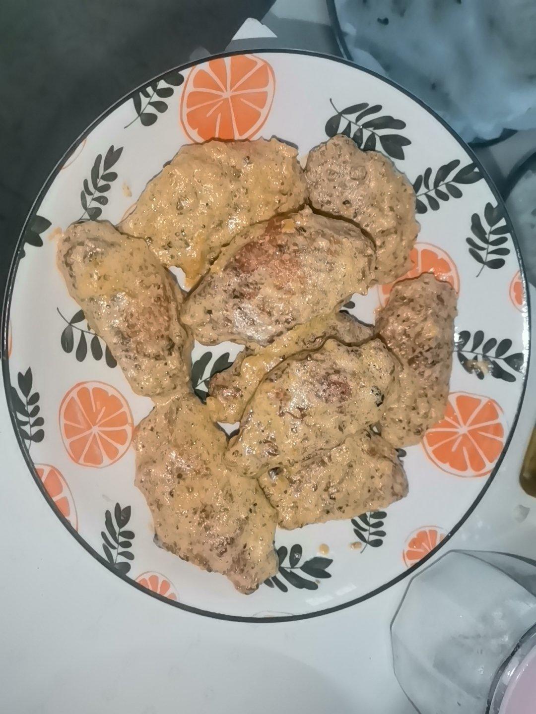金灿灿咸蛋黄鸡翅「厨娘物语」