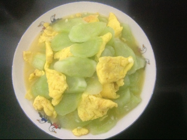 黄瓜炒鸡蛋