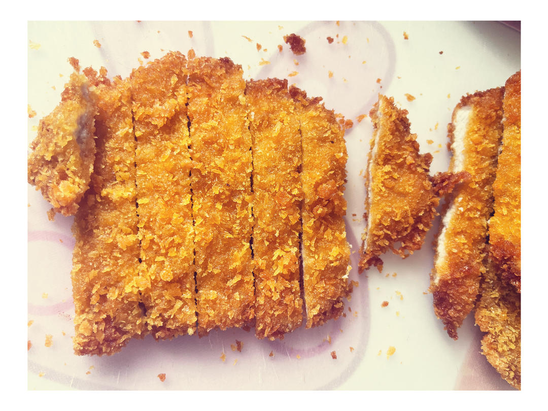 上海名堂炸猪排！脆薄炸街好吃！不掉粉不掉糠！