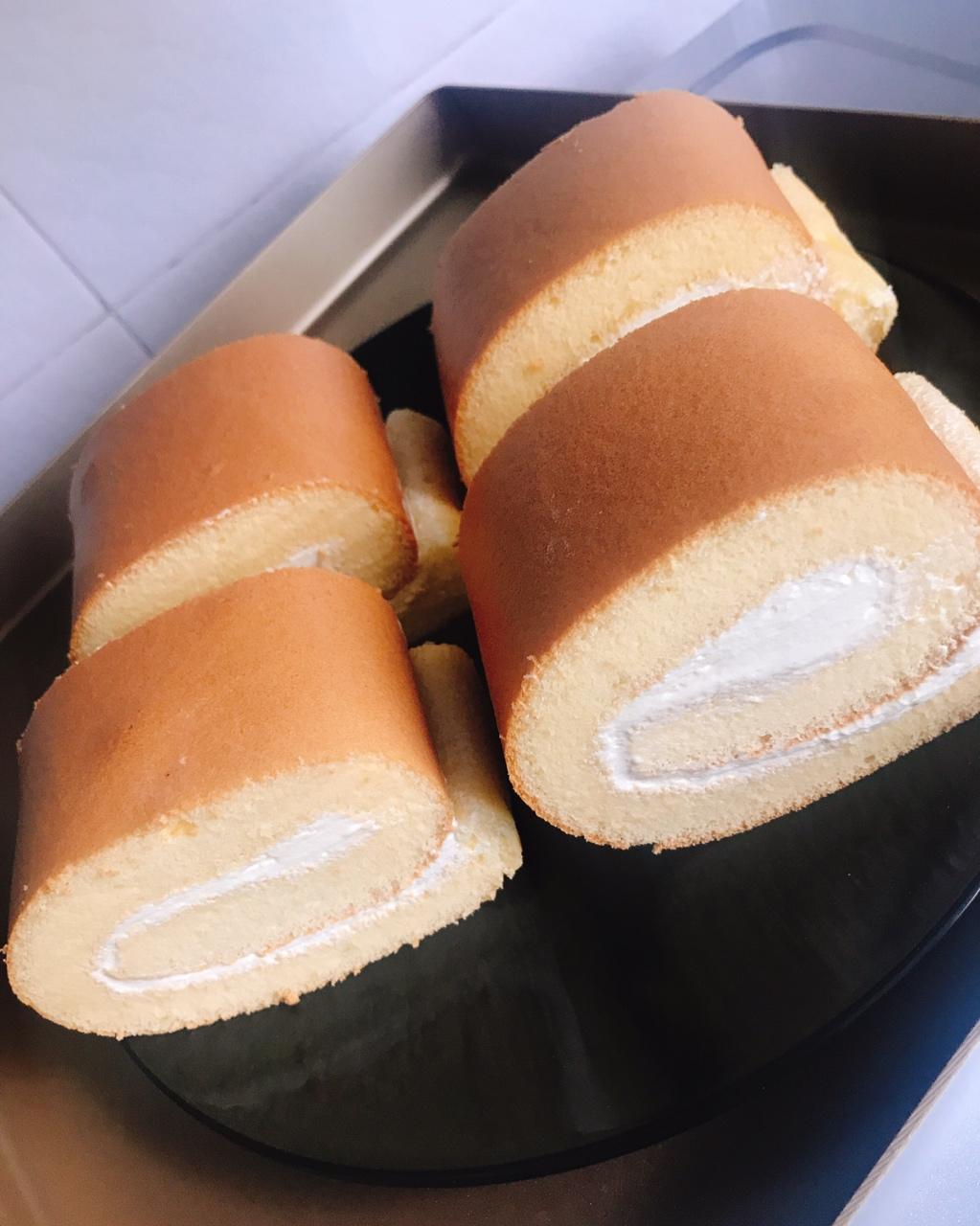 不开裂，不掉皮完美原味蛋糕卷
