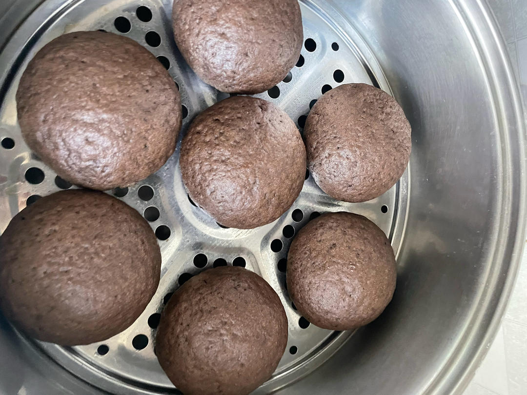 荞麦馒头（荞麦多，精面少）