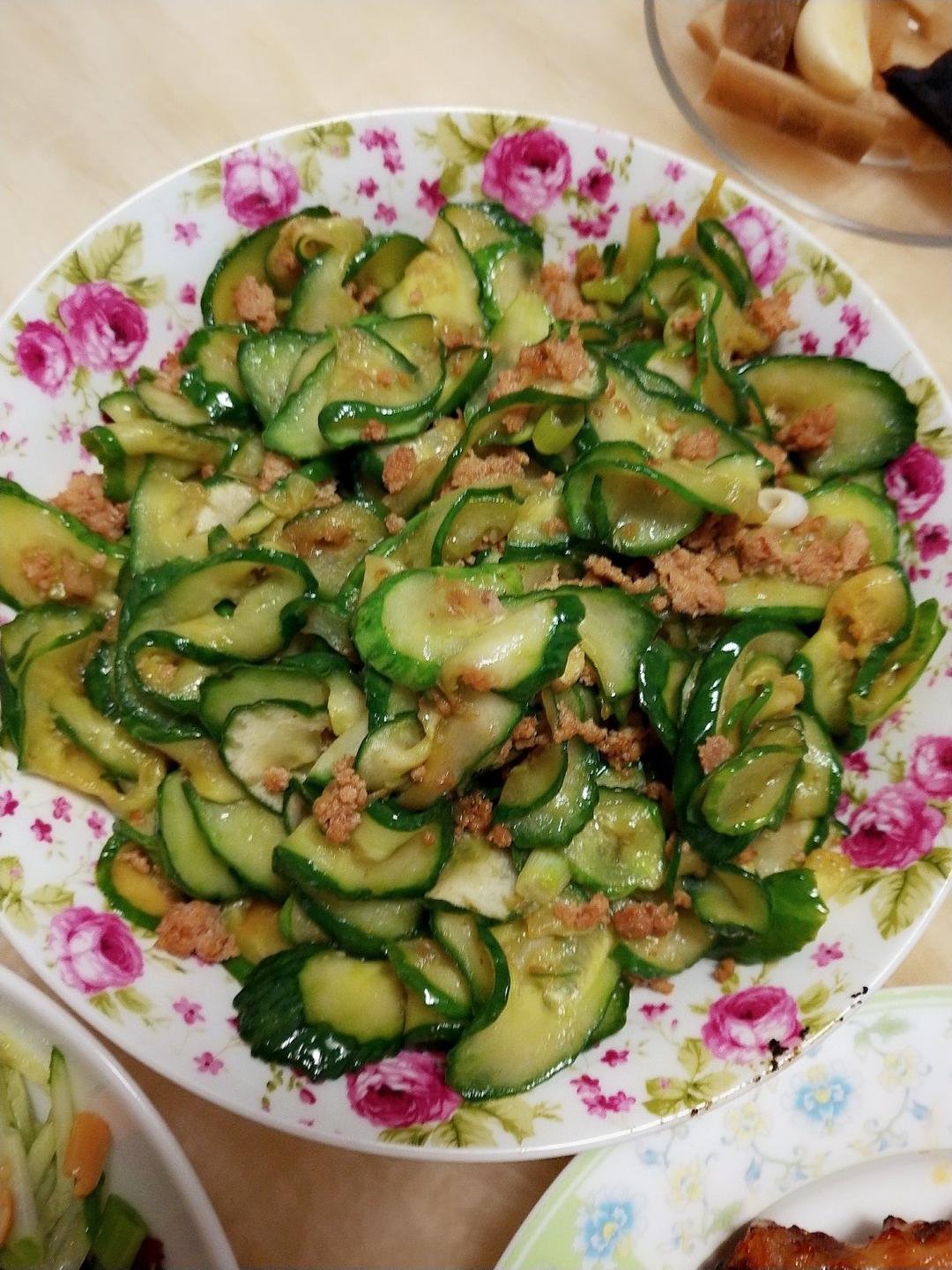 panyi烘焙做的肉末黄瓜