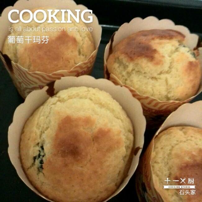 蔓越莓麦芬蛋糕