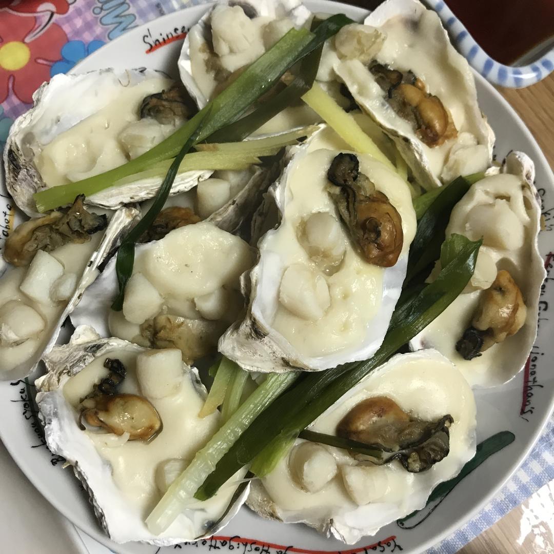清蒸生蚝