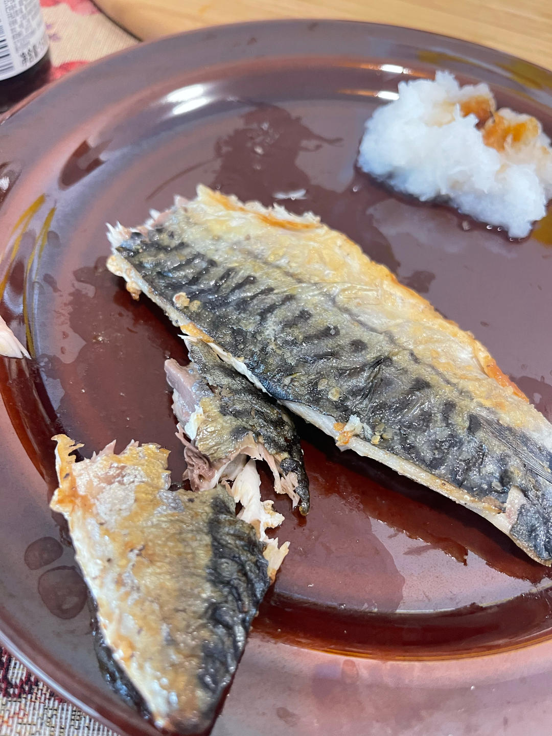 无油日式煎青花鱼 再也不去日料店了