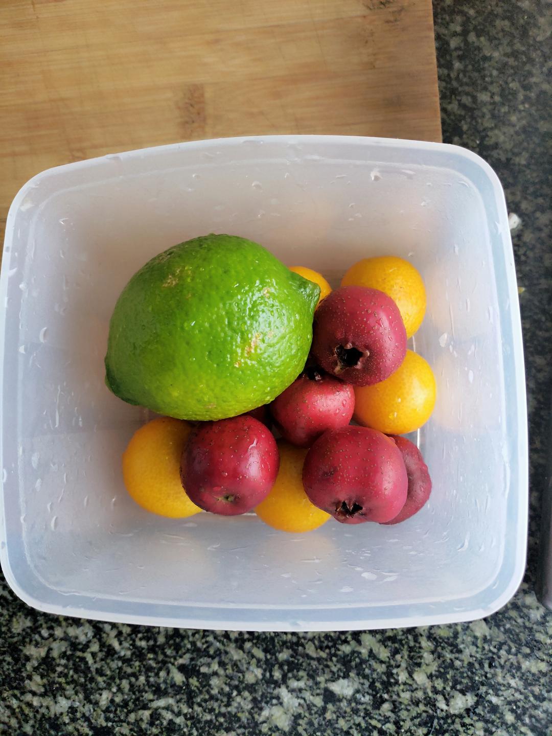 秋冬暖饮-青柠金桔山楂饮