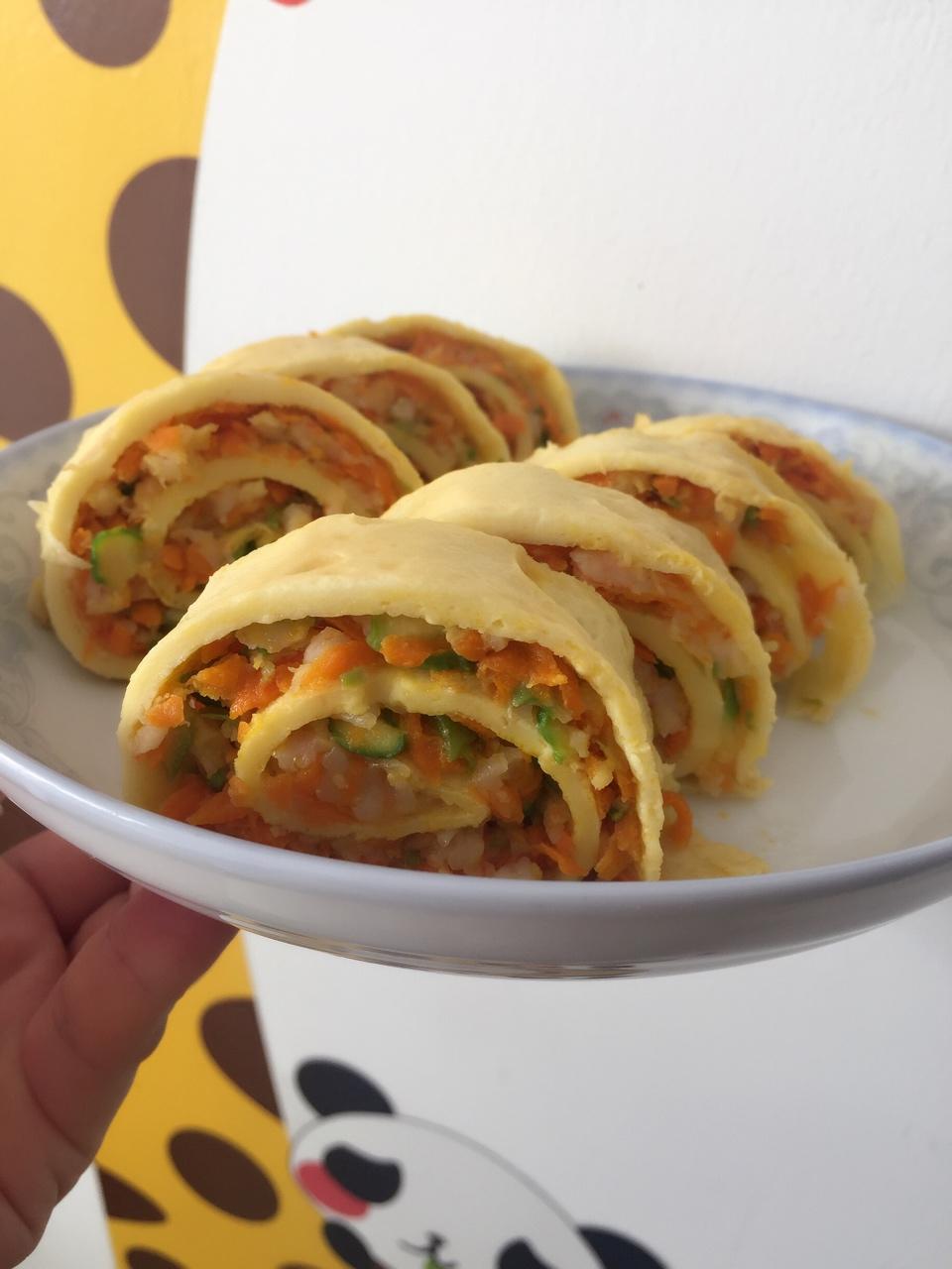 宝宝辅食——鸡蛋卷（10个月以上宝宝）