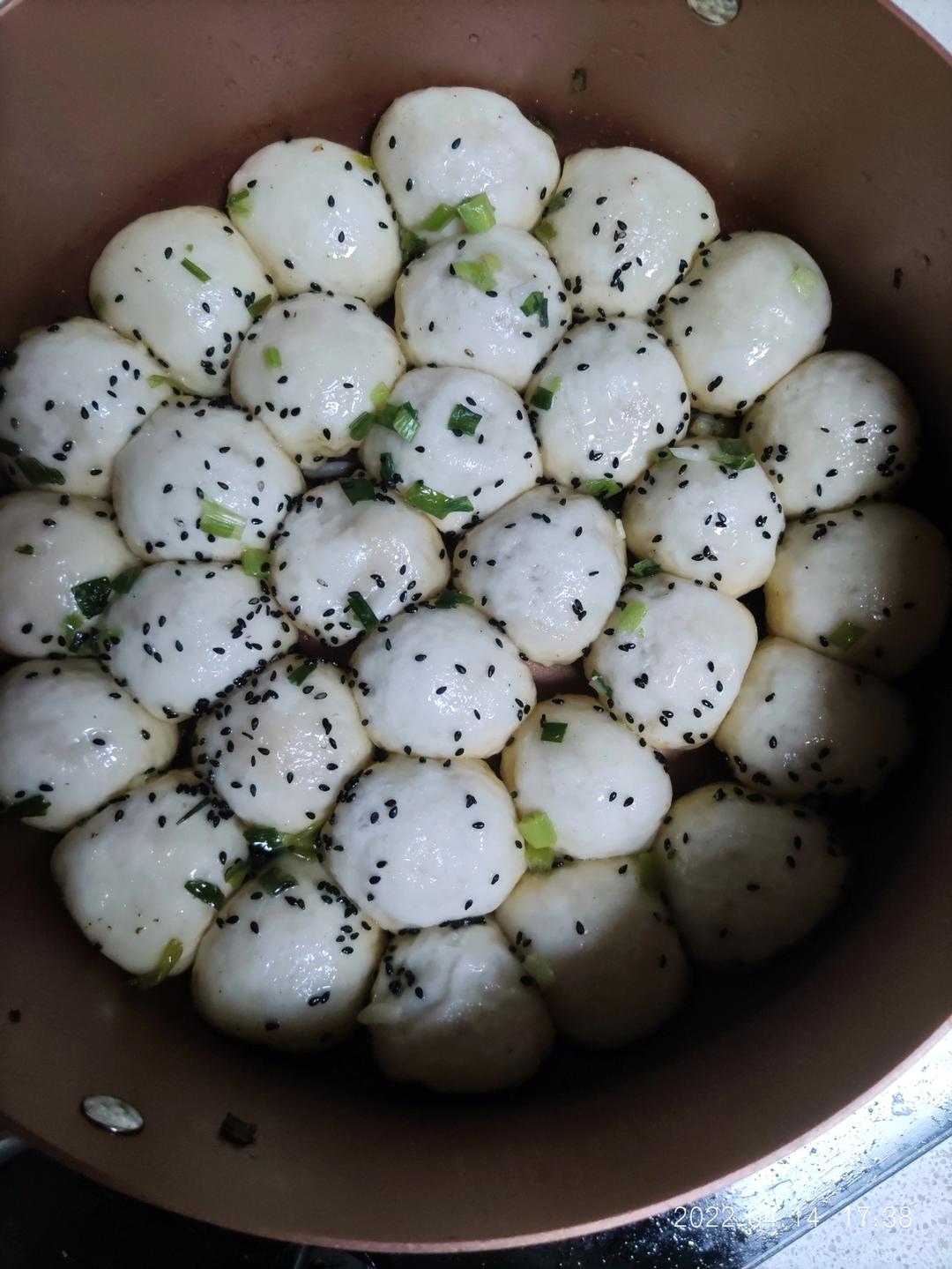 小时候的生煎包