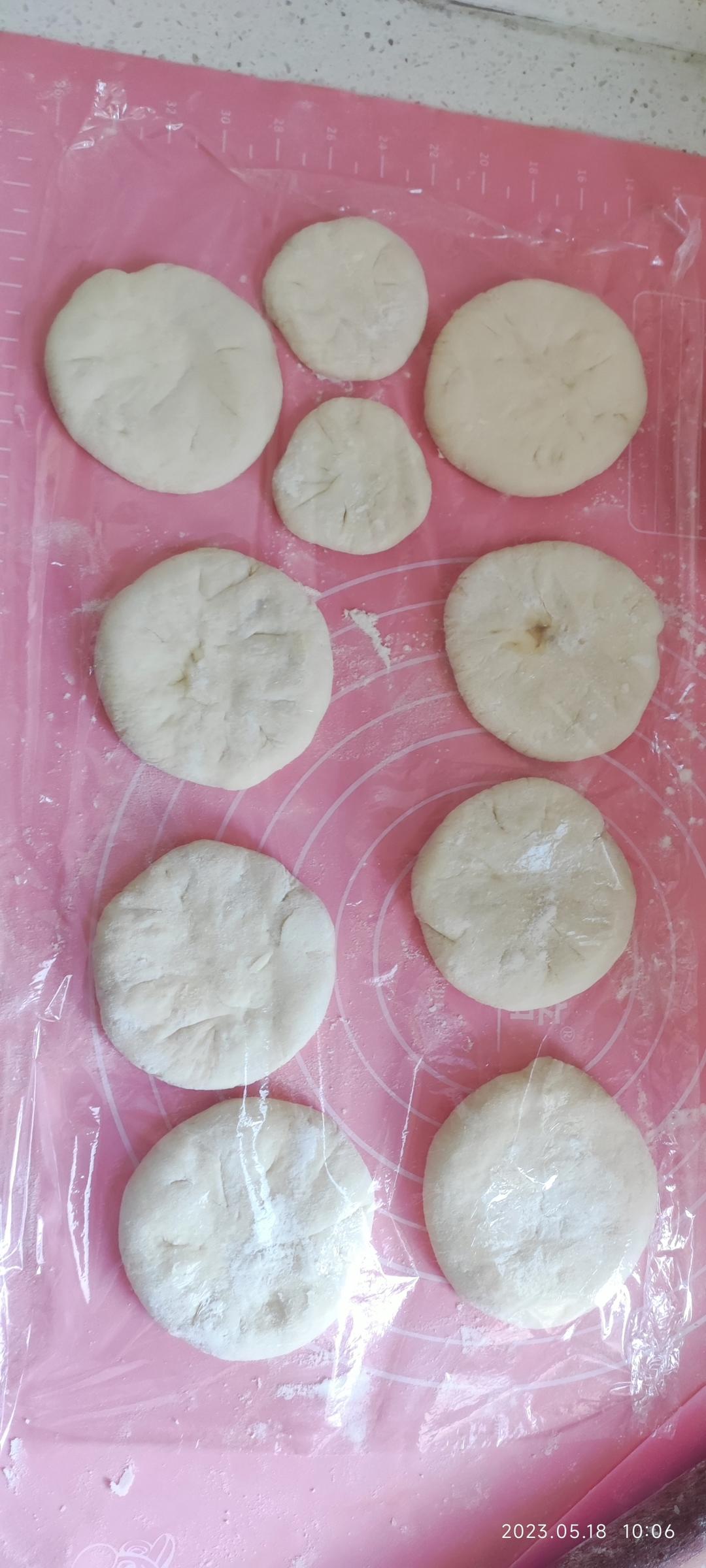 超级简单的肉夹馍饼胚，学会了自己在家做