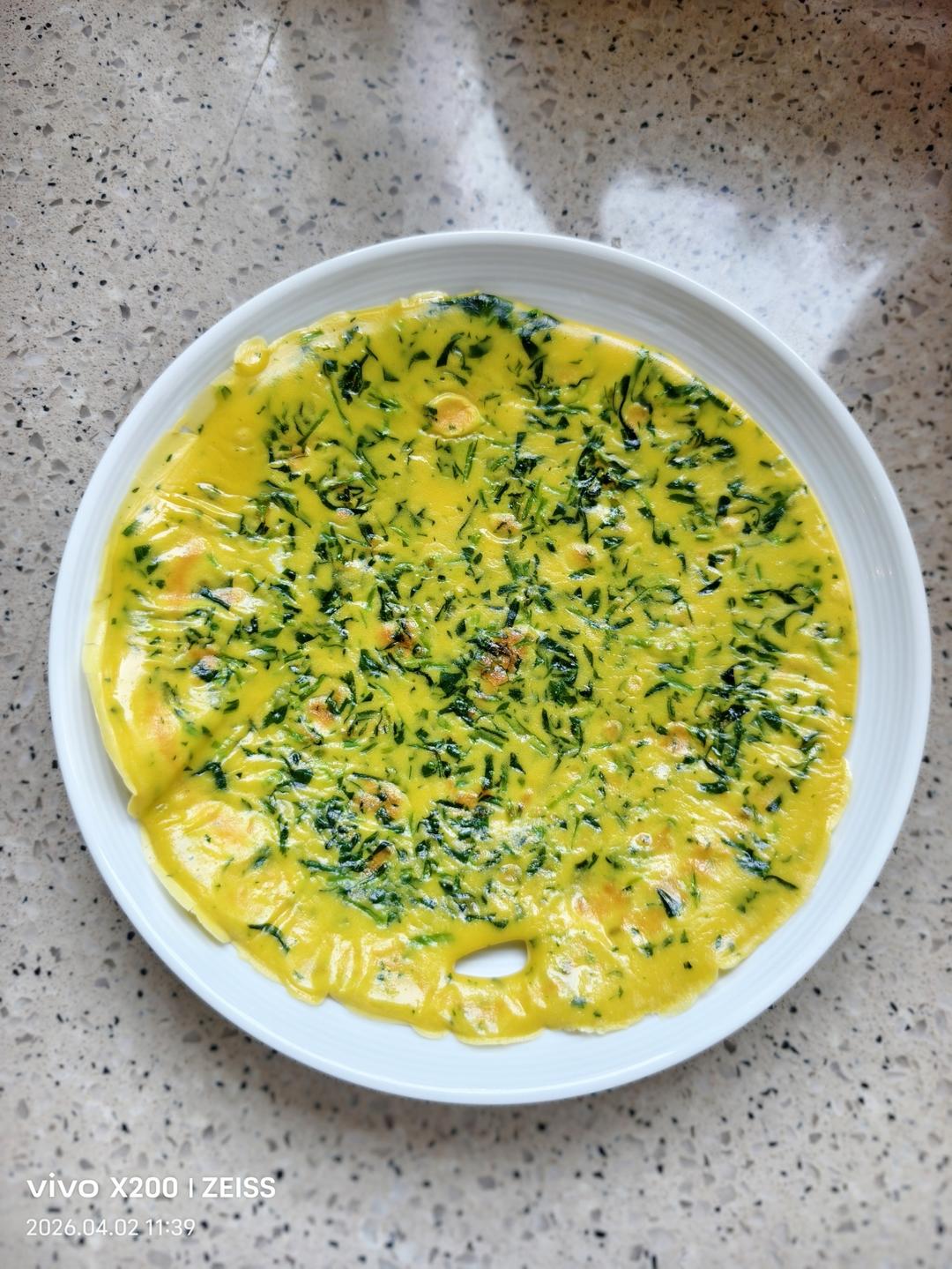 宝宝鸡蛋蔬菜饼