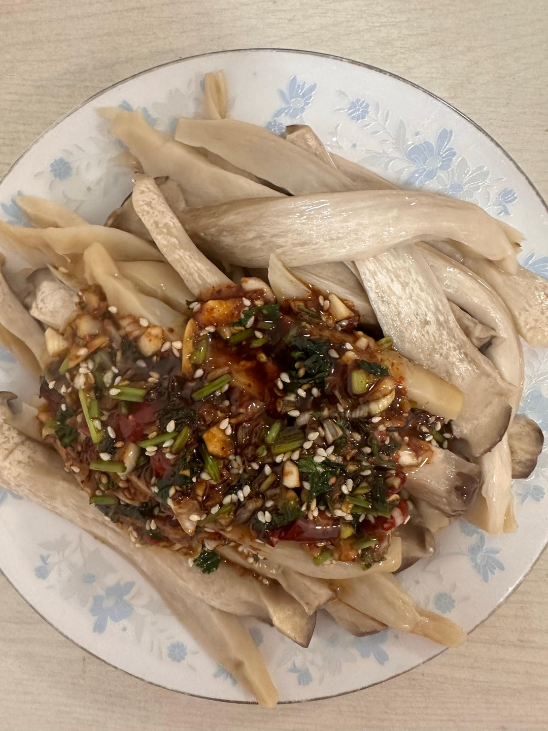 手撕凉拌杏鲍菇！