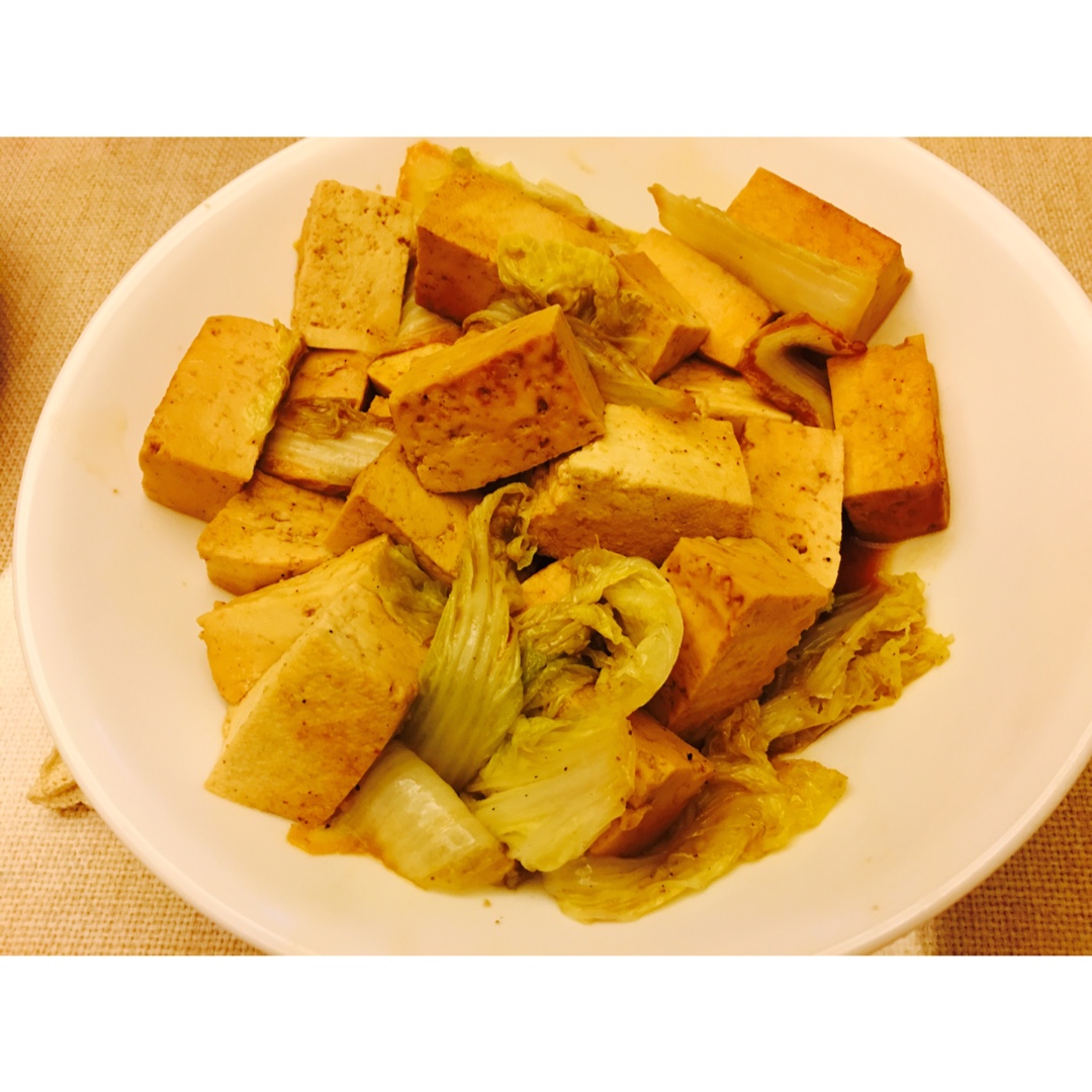 白菜炖豆腐