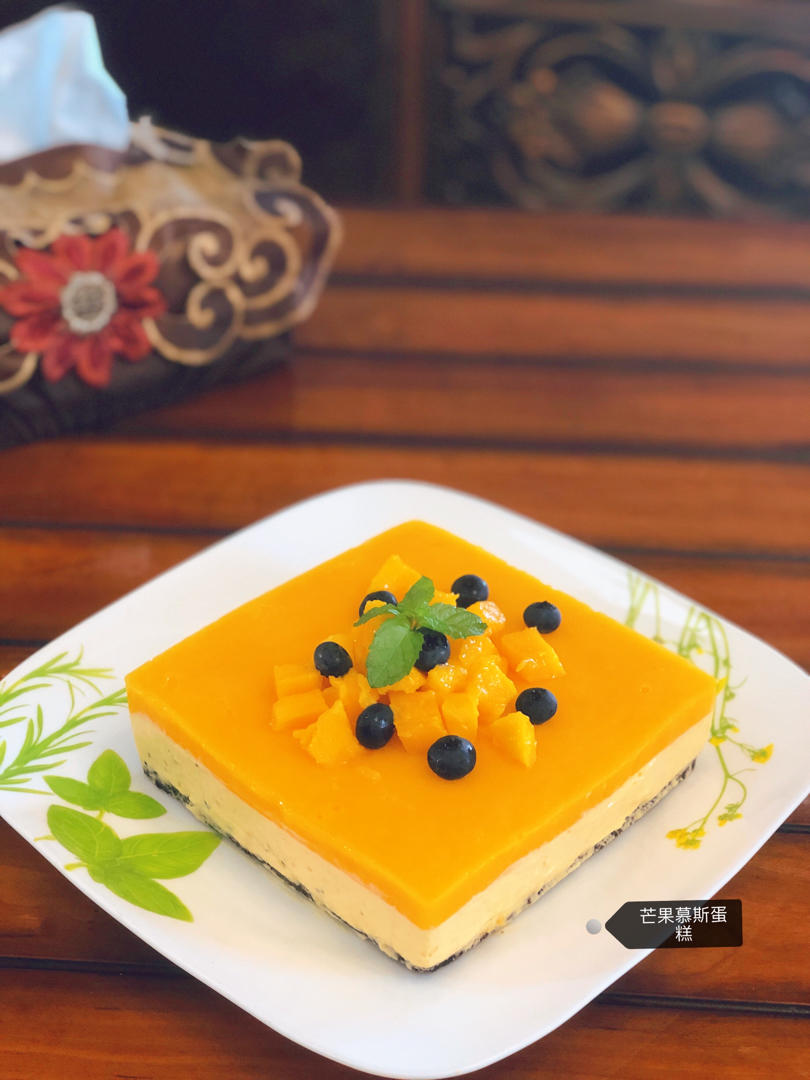 【视频】芒果慕斯（6寸） | 含镜面果胶配方