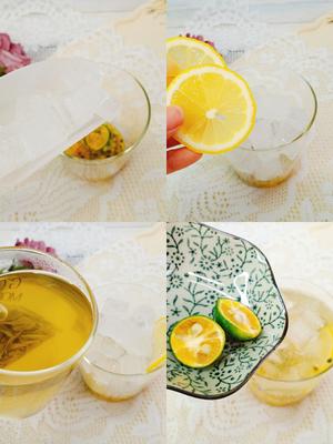 夏日冰饮，自制百香果金桔柠檬茶，清凉好喝！的做法 步骤3