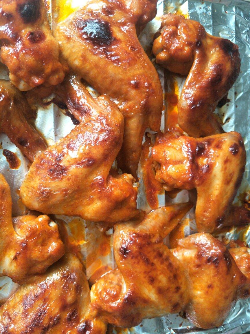 烤鸡翅 烤箱版 卡路里少 健康