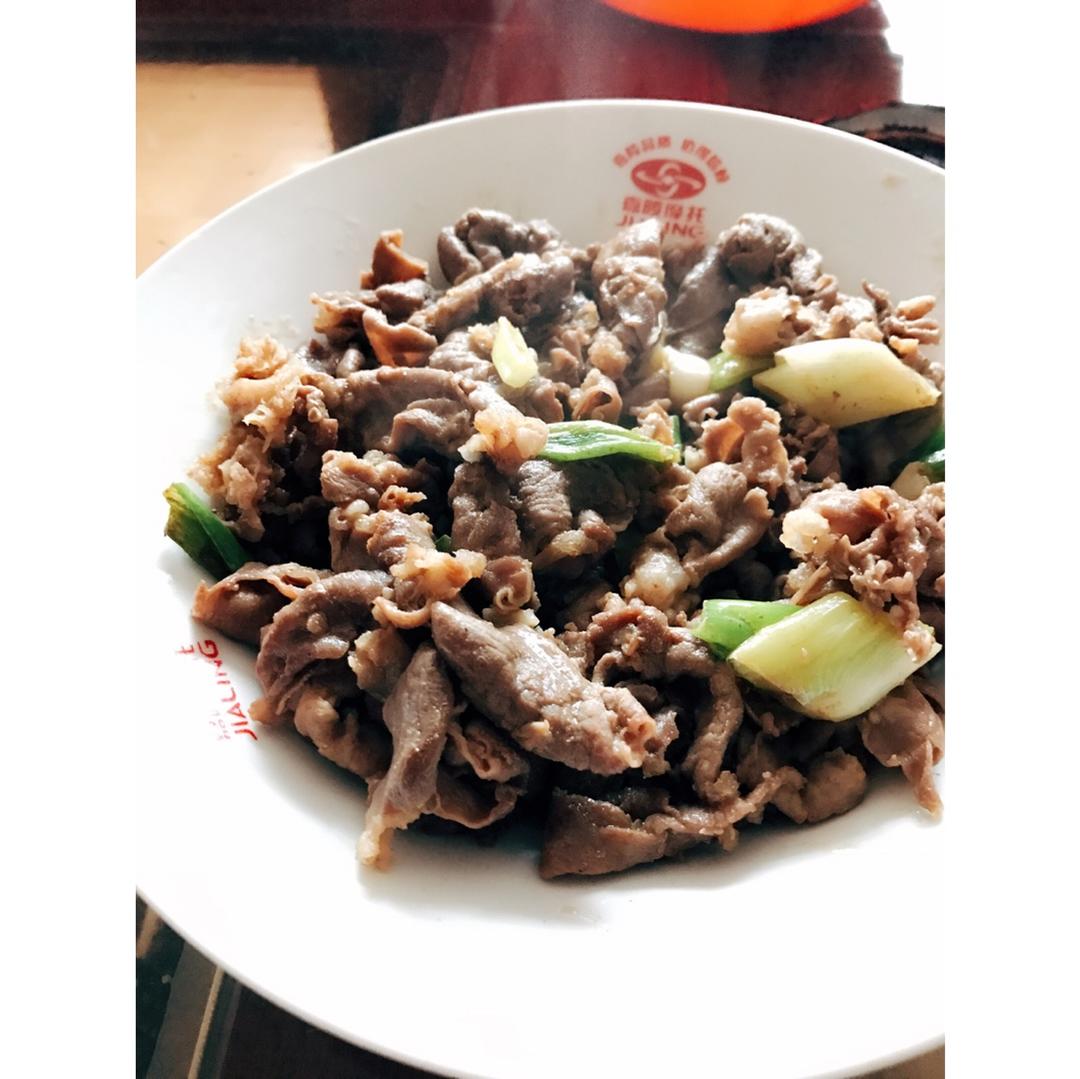 葱爆羊肉