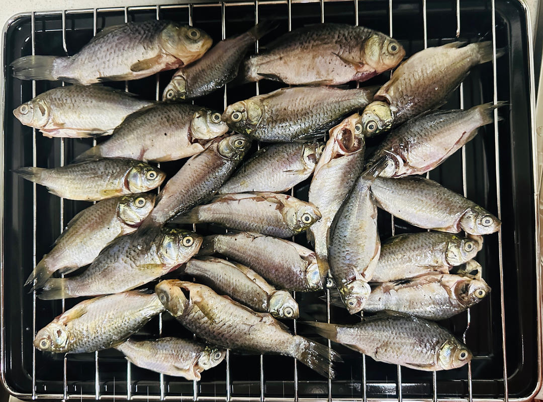 烤箱烤小鱼干