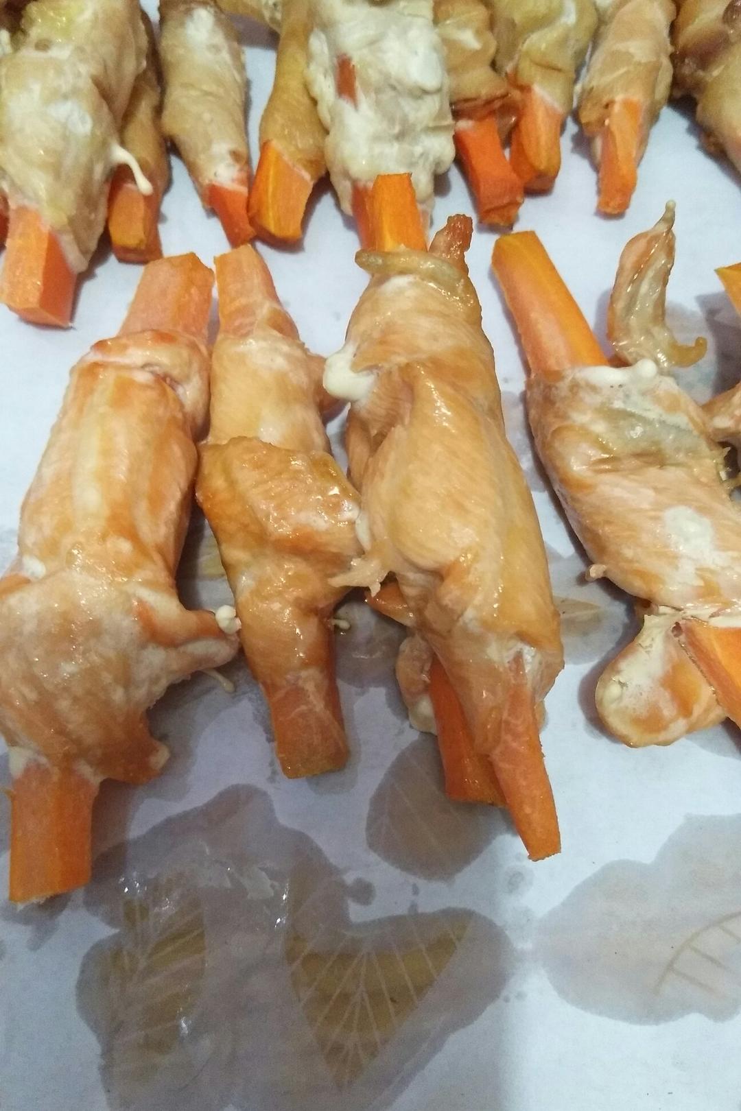 狗狗零食（鸡胸胡萝卜棒）
