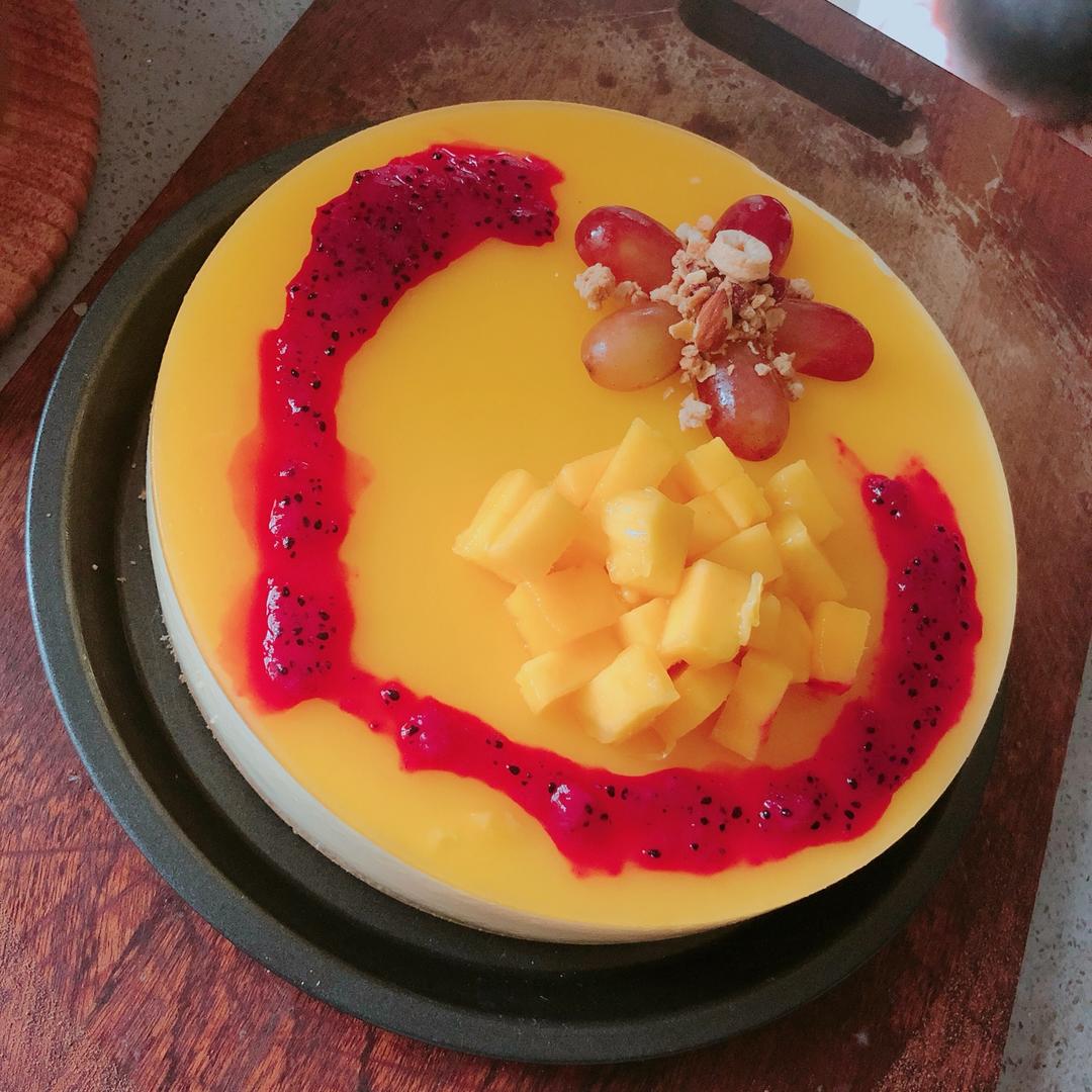 芒果纯酸奶慕斯