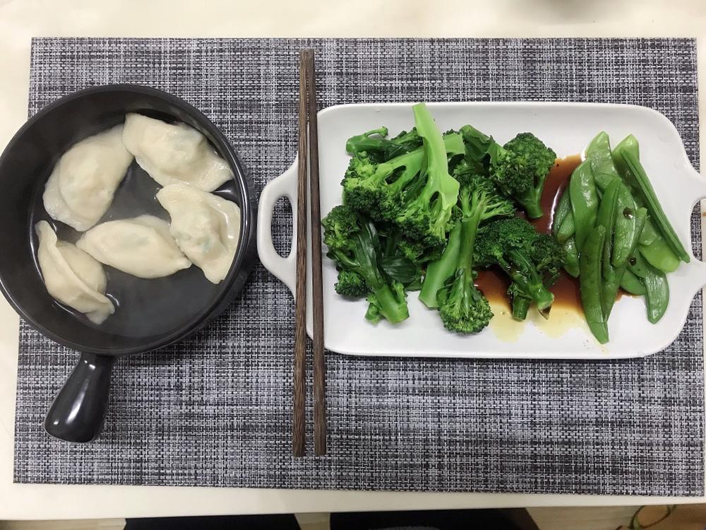 健身减脂全麦鸡胸肉饺子