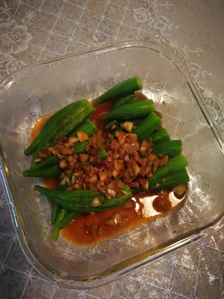 蒜蓉秋葵