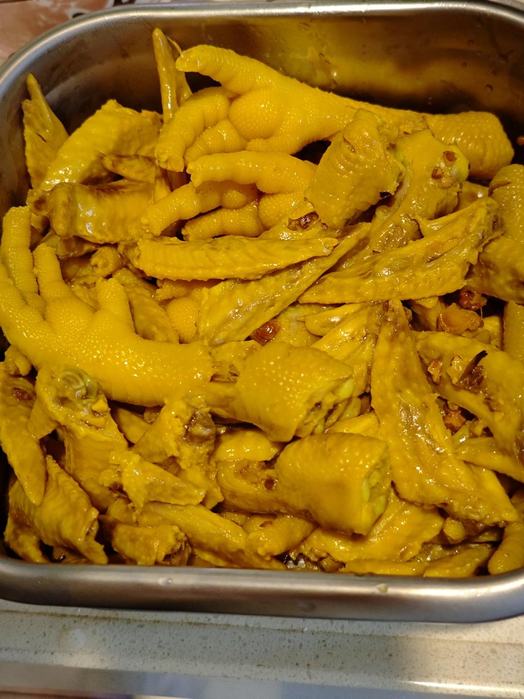 盐焗鸡爪(比外面卖的还好吃)