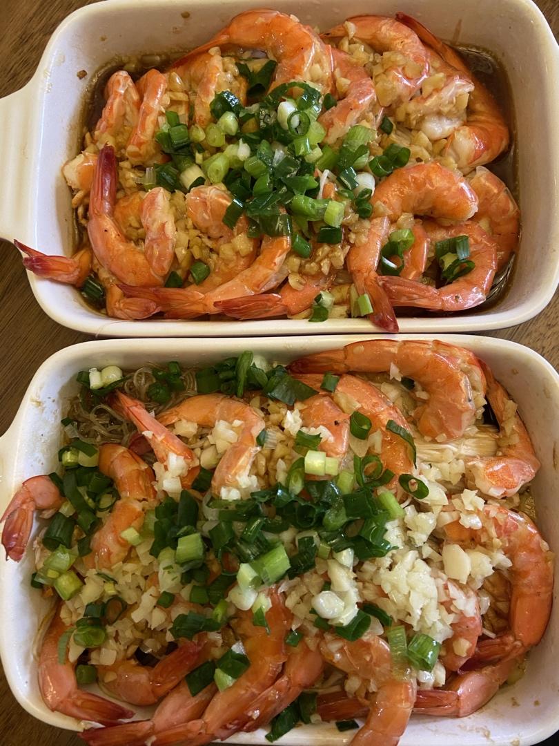 蒜蓉粉丝蒸大虾