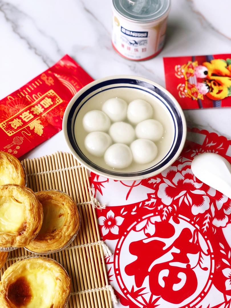 圆圆满满-红豆沙紫薯汤圆