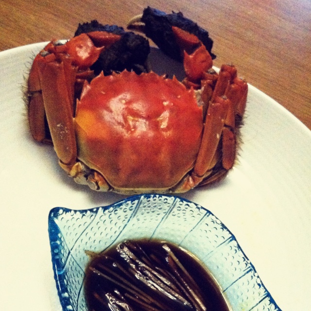 清蒸大闸蟹