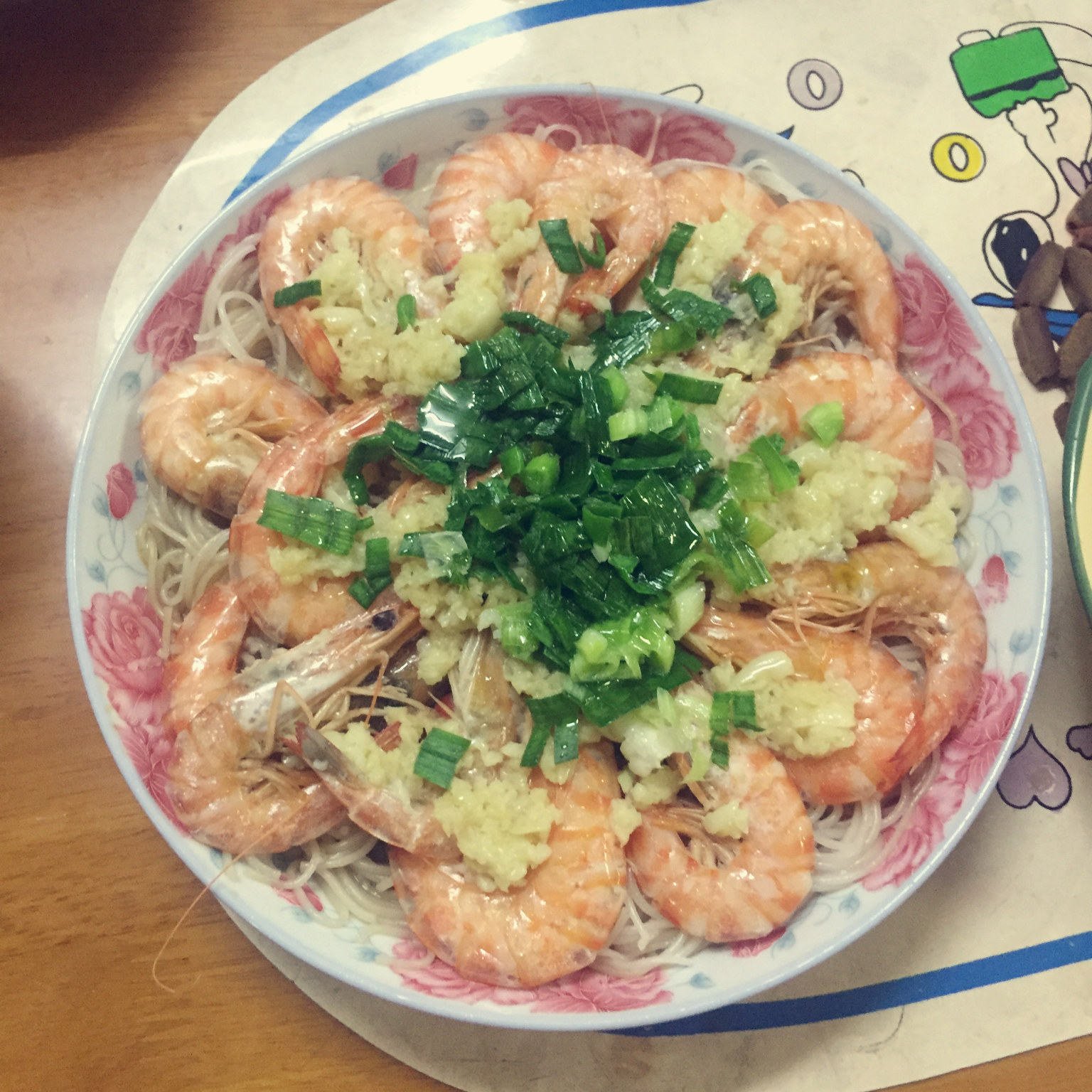 蒜蓉粉丝蒸大虾