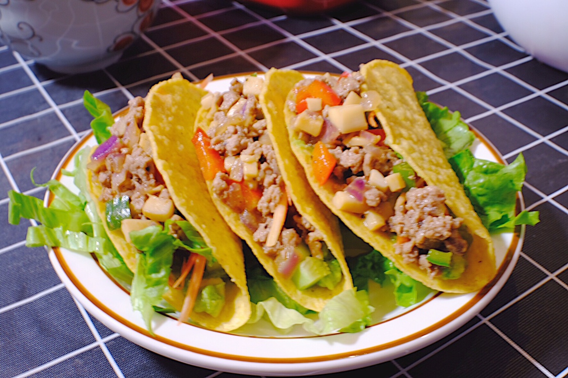 Taco墨西哥玉米饼 满足你的中国胃的做法