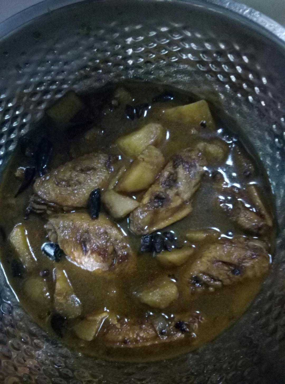 土豆炖鸡翅（快手零失败）