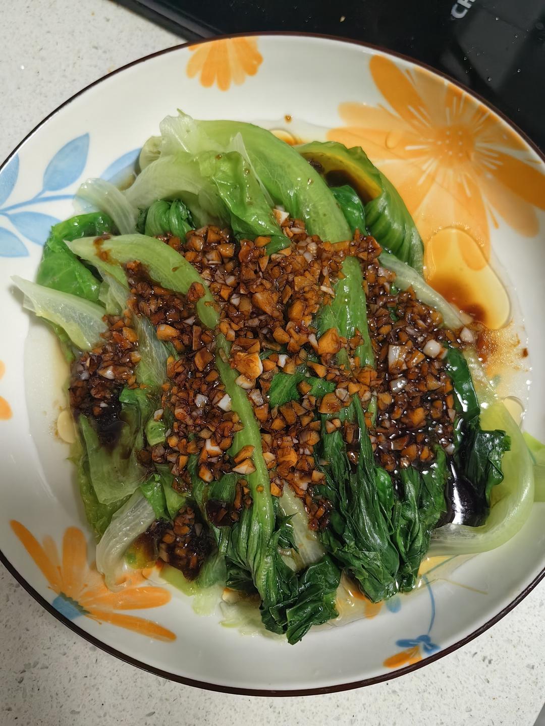 白灼青菜(素菜)