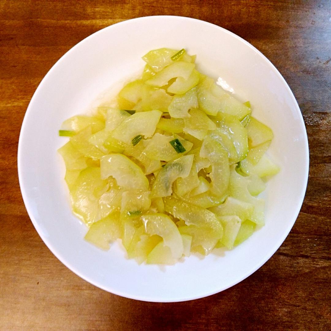 二人馔做的清炒青木瓜(丰胸圣品)