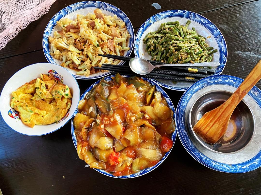 凉拌菜豆（豇豆），菜豆之菜谱二—美味零负担