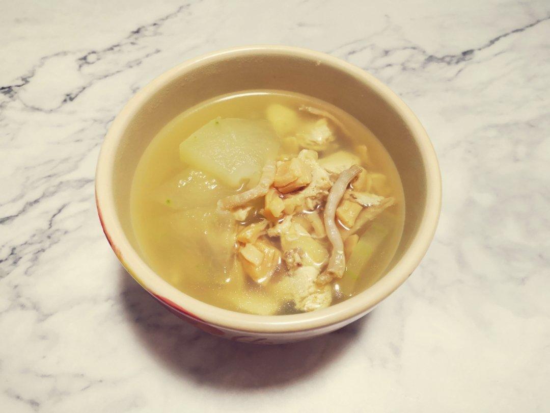 沙虫瑶柱瘦肉冬瓜汤