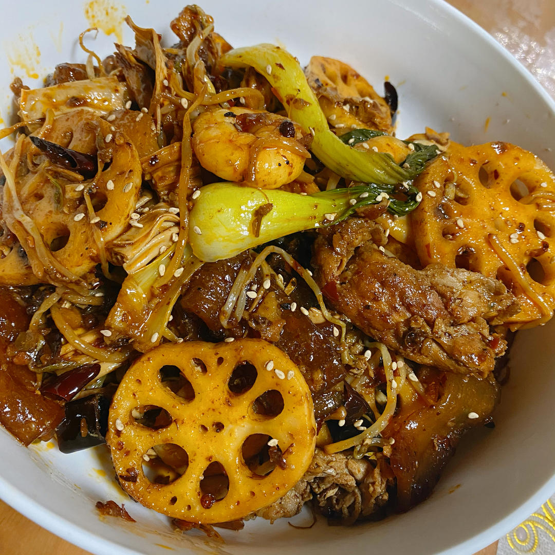 家庭聚会被赞爆的～麻辣香锅 今天这道菜太给撑场面了