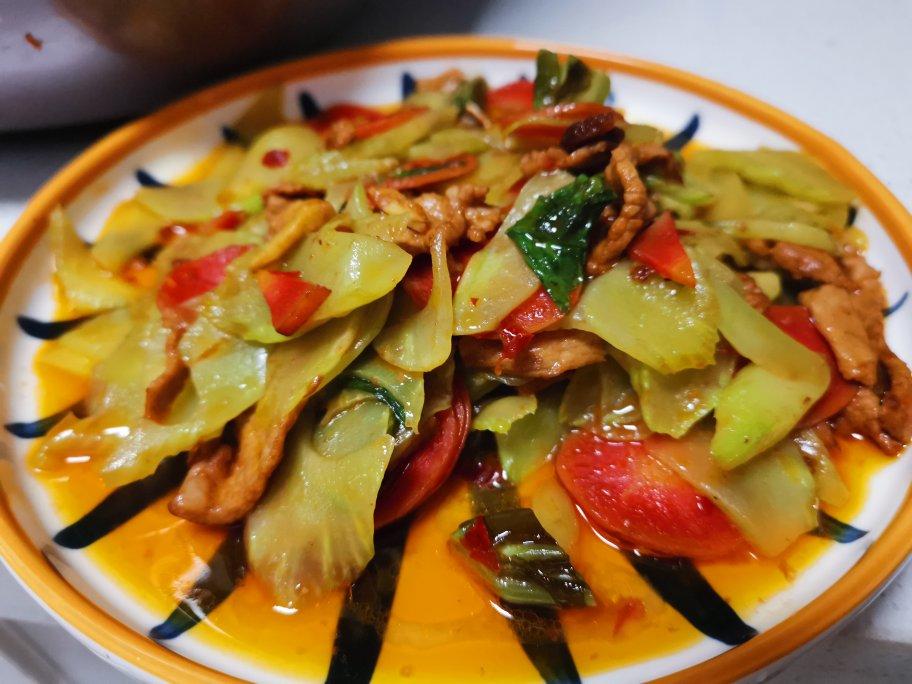 米饭杀手-莴苣炒肉片